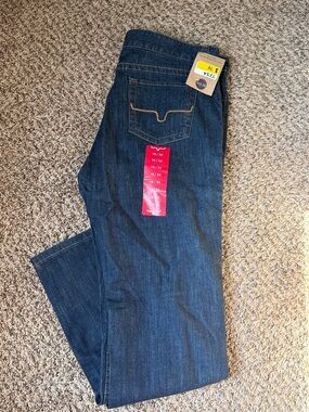 Men's Dark Blue Straight Fit Jeans